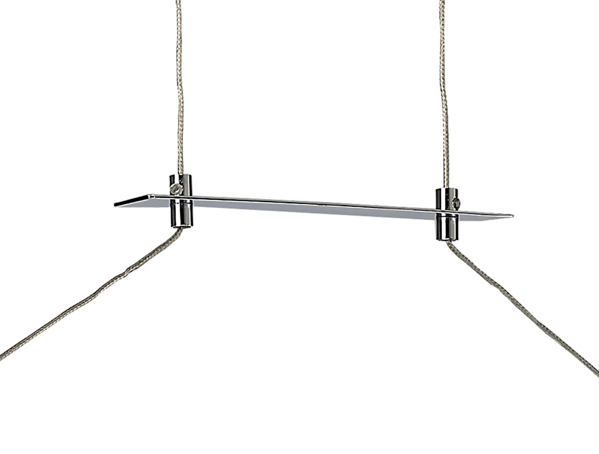 Sahara XL 42W LED Dimmable Pendant Light Silver M5815  Mantra Sahara Silver XL